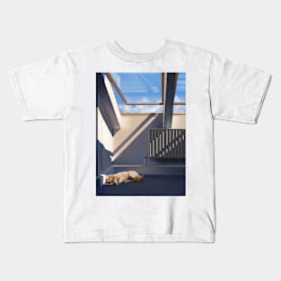 Relaxing in the Sunshine Kids T-Shirt